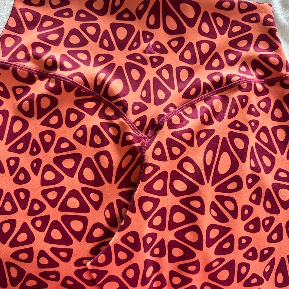 Balance Athletica Vibrant Patterned Leggings - Or… - image 3